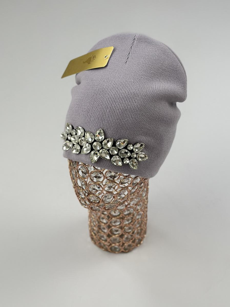 Шапка Кароза Хейсон б/от Ком.цветок (сиреневый)